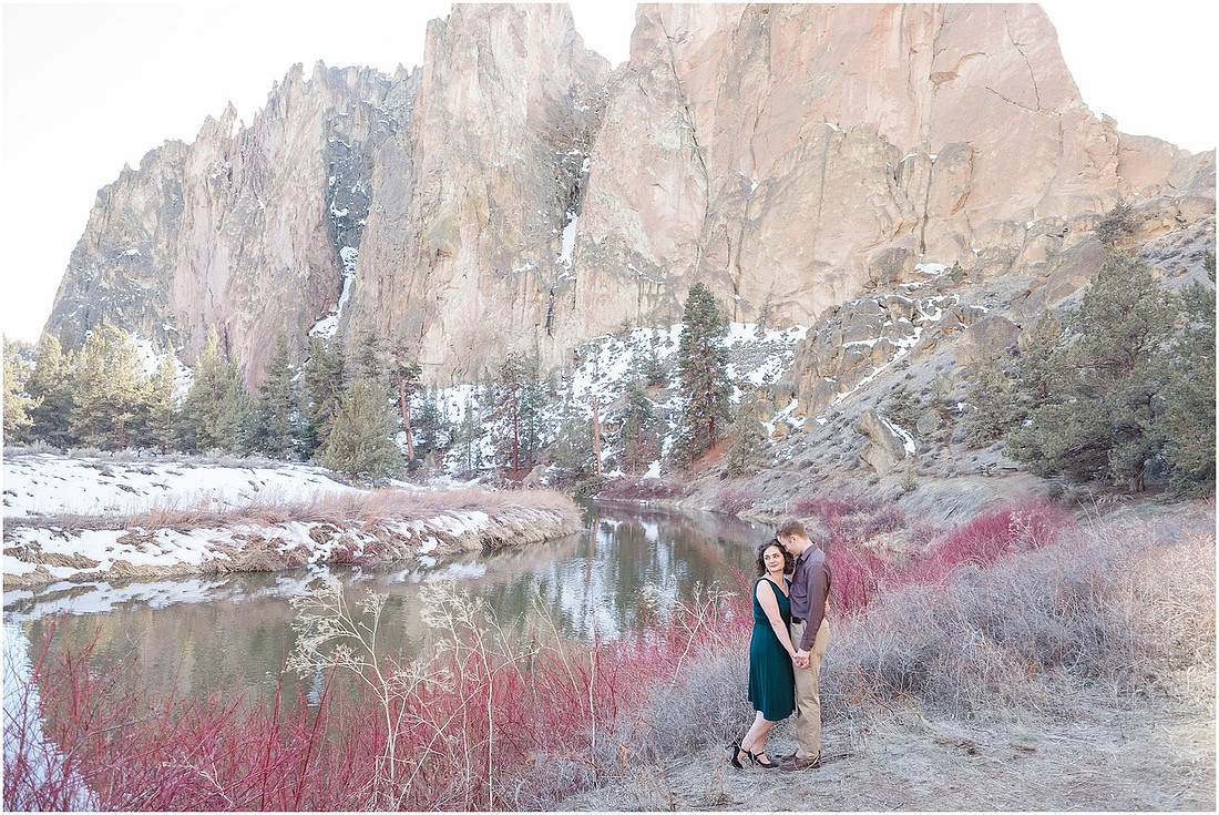 "Natural light engagement photos"
