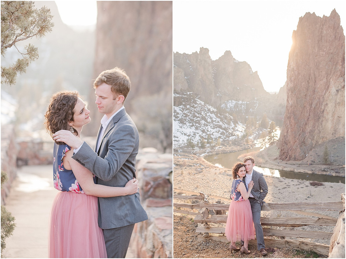 "Natural light engagement photos"