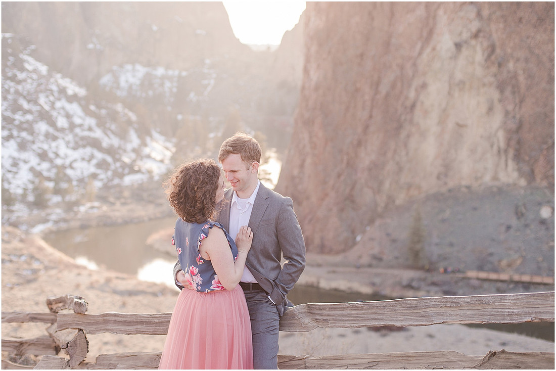 "Natural light engagement photos"