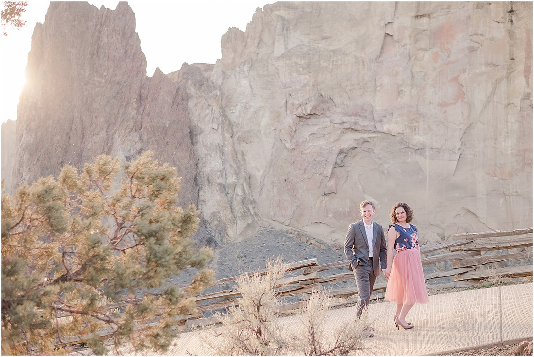 "Natural light engagement photos"