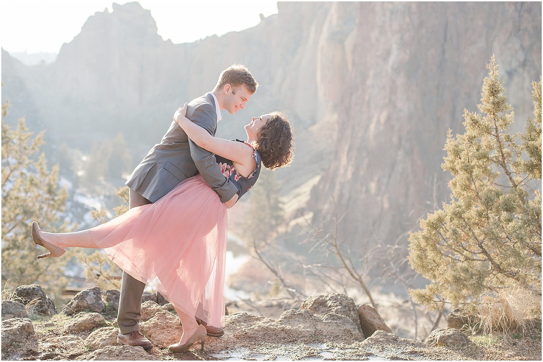 "Natural light engagement photos"