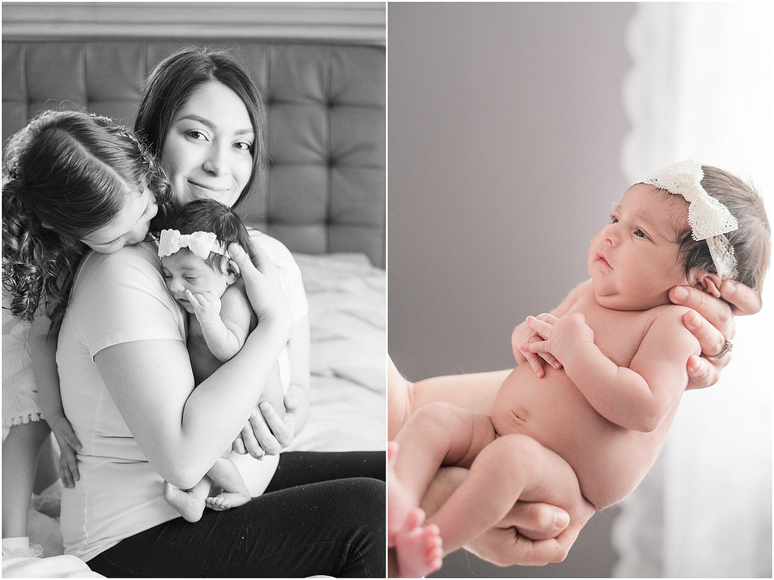 "newborn girl", "newborn with sister", "newborn lifestyle session"