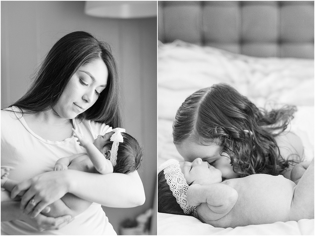 "newborn girl", "newborn with sister", "newborn lifestyle session"