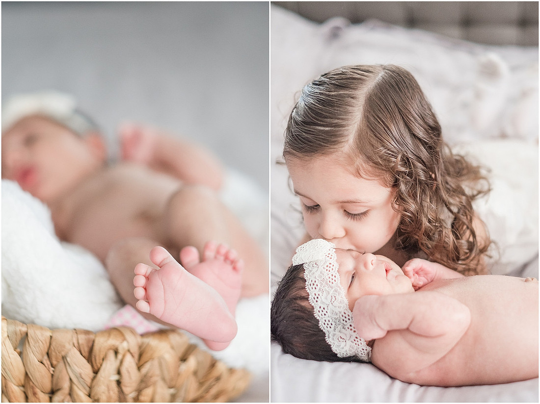 "newborn girl", "newborn with sister", "newborn lifestyle session"