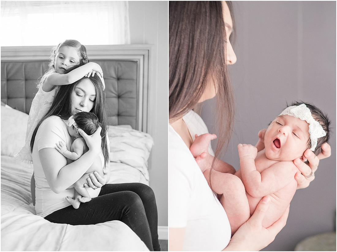 "newborn girl", "newborn with sister", "newborn lifestyle session"