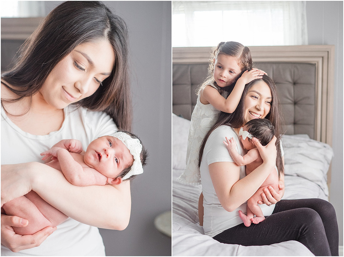 "newborn girl", "newborn with sister", "newborn lifestyle session"