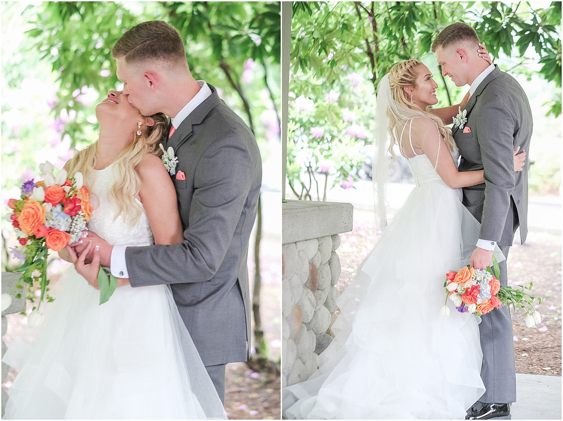 "Olympia wedding", "Samuel Adams brewhouse", "Eagles pride golf course", "coral and mint", "teal bridesmaid dress"