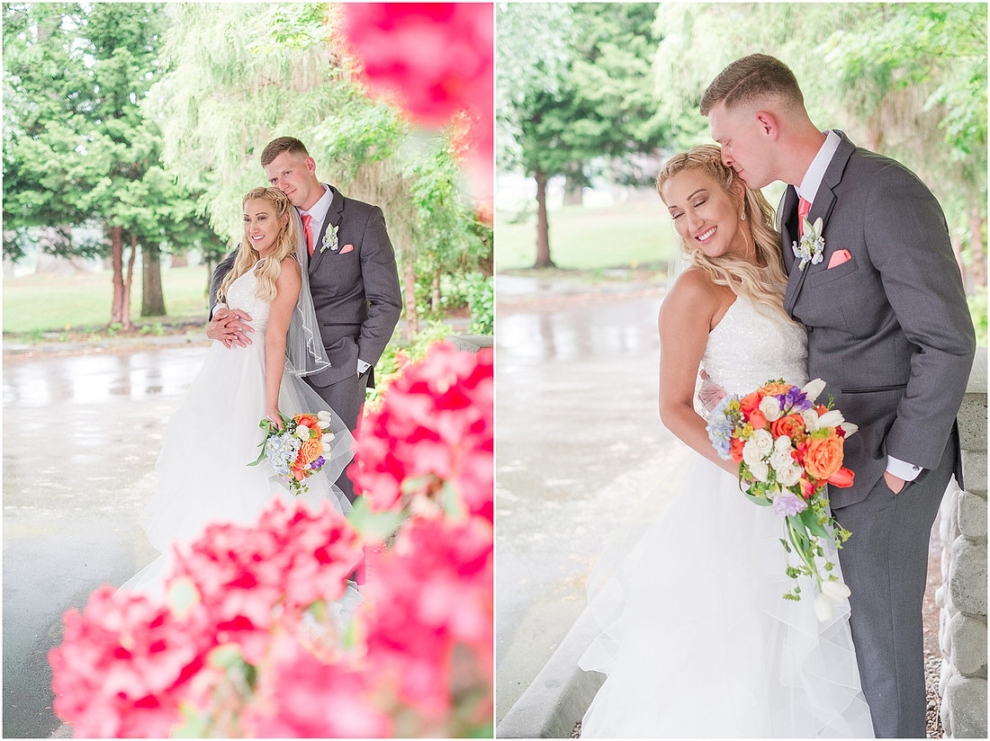 "Olympia wedding", "Samuel Adams brewhouse", "Eagles pride golf course", "coral and mint", "teal bridesmaid dress"