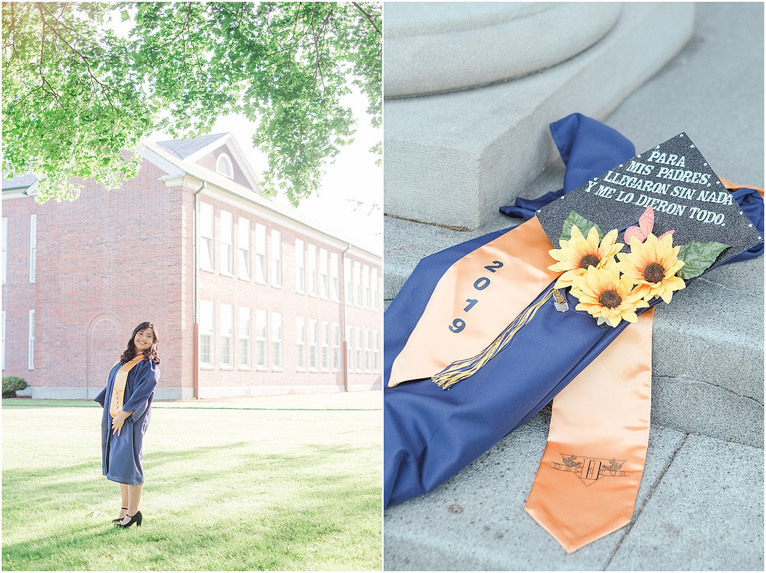 "Senior pictures", "cap and gown", "senior girl", "Federal Way Wa senior", "2019 senior", 