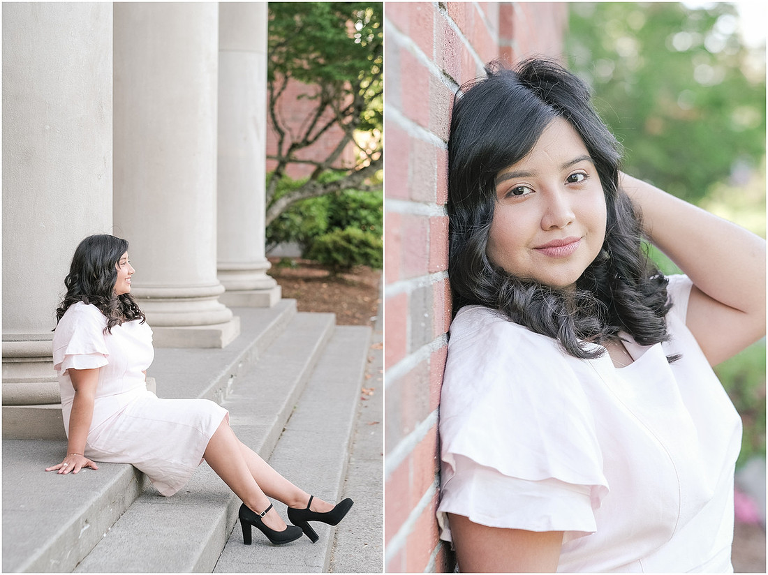 "Senior pictures", "cap and gown", "senior girl", "Federal Way Wa senior", "2019 senior", 