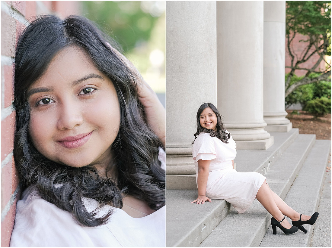 "Senior pictures", "cap and gown", "senior girl", "Federal Way Wa senior", "2019 senior", 