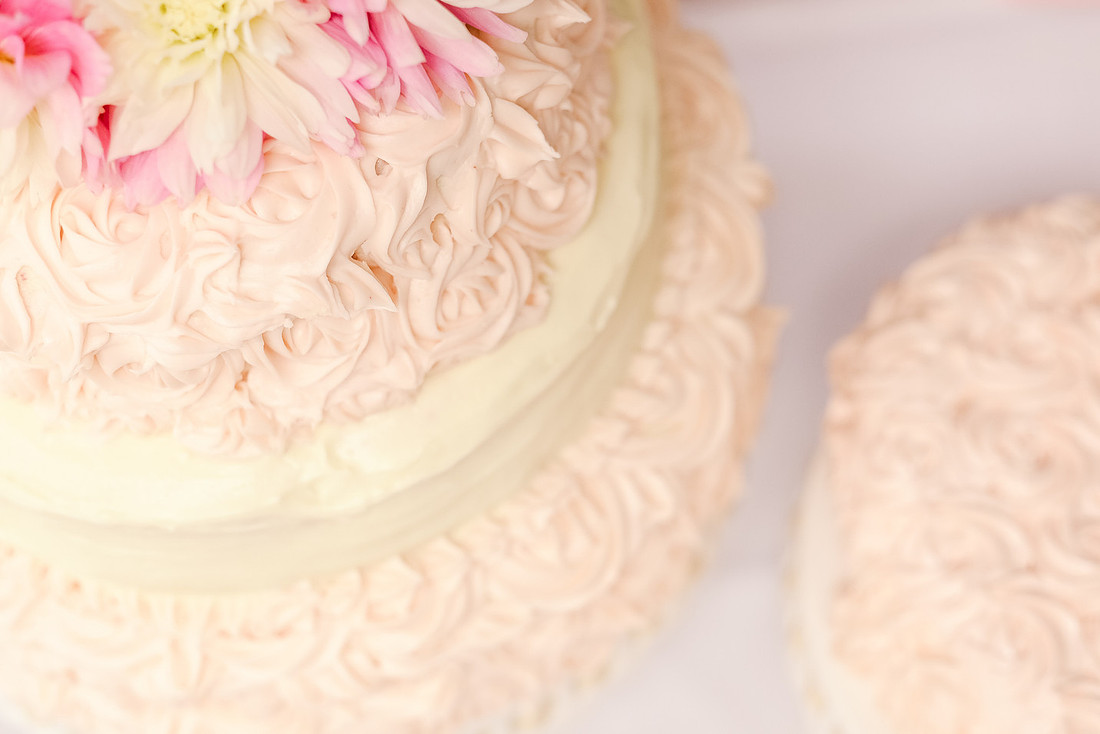Pink Cake frosting