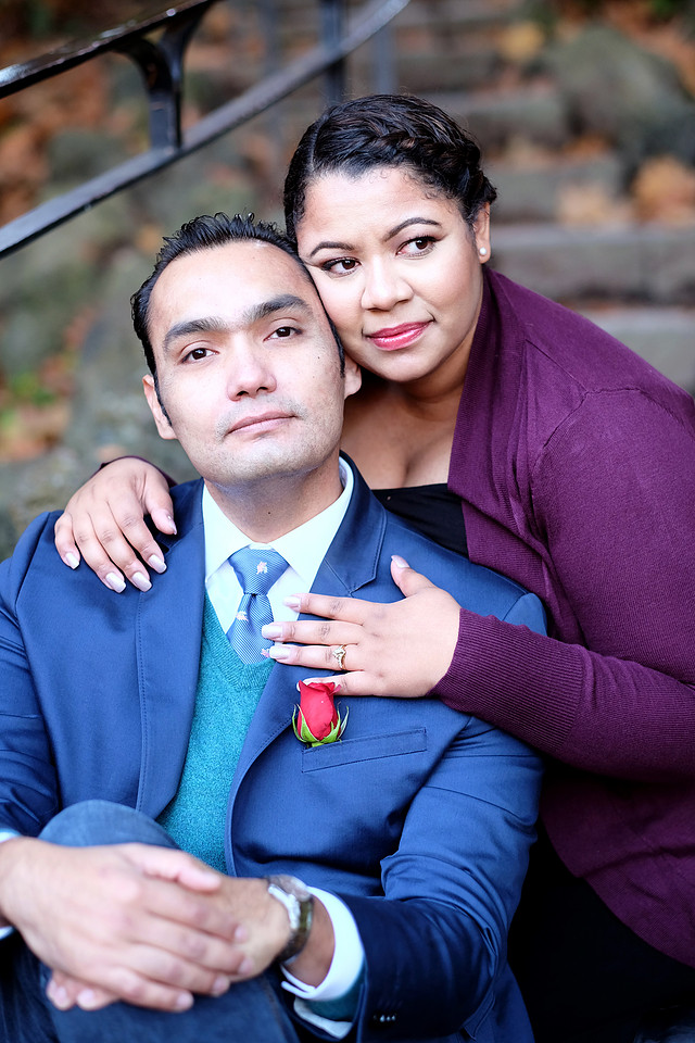 Portland engagement, Crystal springs rhododendron garden, Fall pictures, 