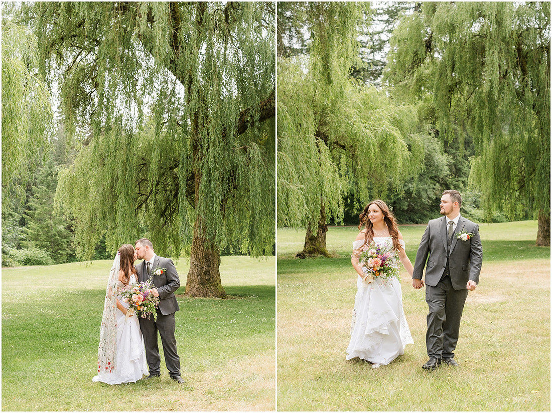"Battleground Wa wedding", "Battleground wedding photographer", "Lewisville Park wedding", "Wildflower decor wedding", "Amanda and Bryan Photography", "Southwest Washington Wedding photographer"