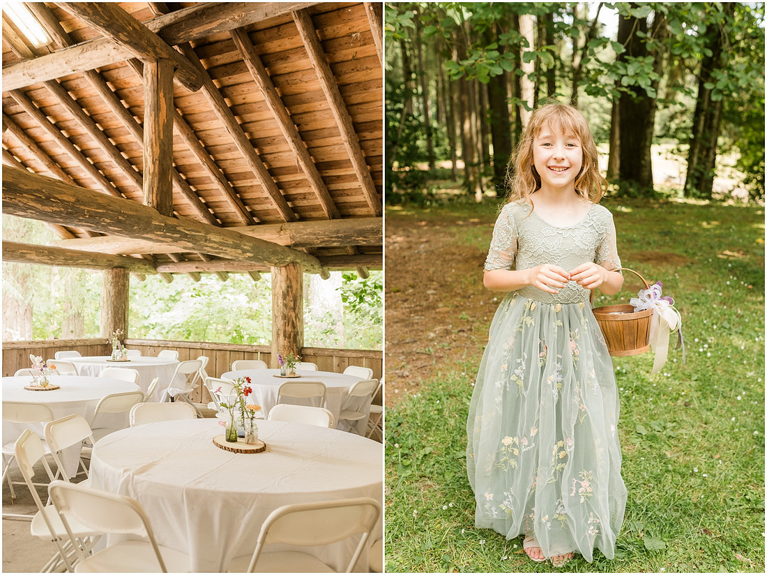 "Battleground Wa wedding", "Battleground wedding photographer", "Lewisville Park wedding", "Wildflower decor wedding", "Amanda and Bryan Photography", "Southwest Washington Wedding photographer"