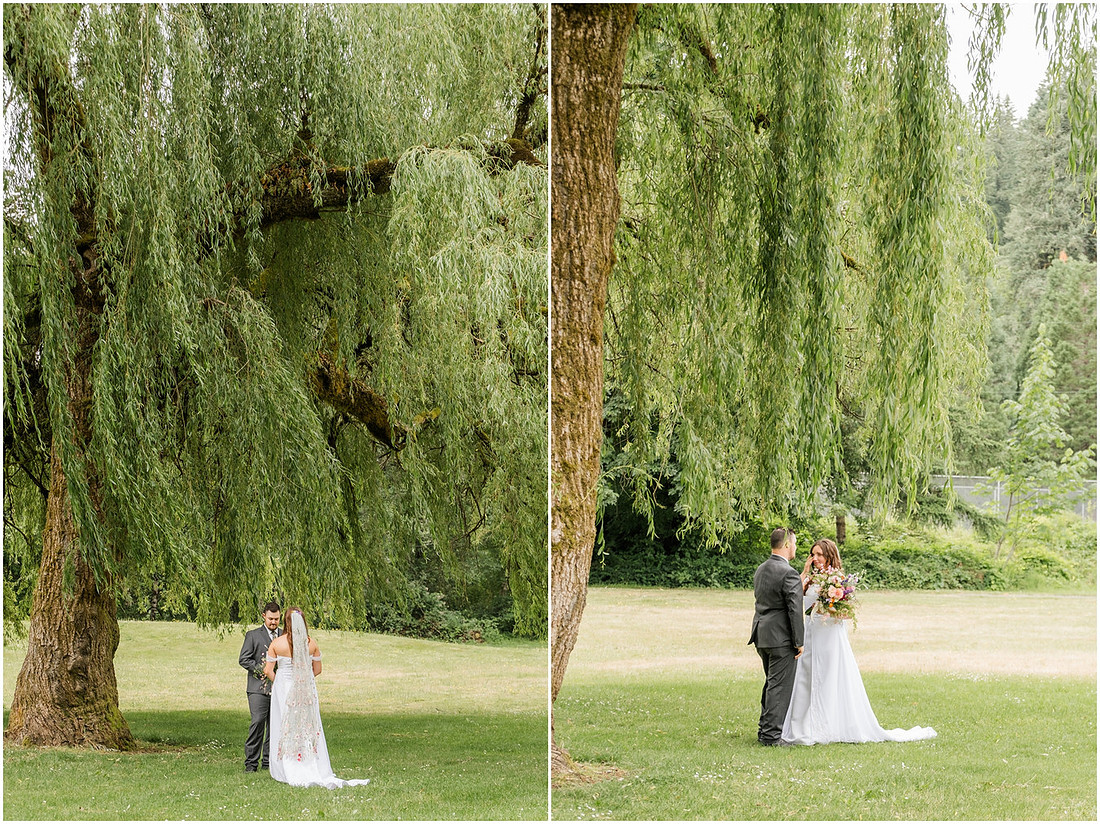 "Battleground Wa wedding", "Battleground wedding photographer", "Lewisville Park wedding", "Wildflower decor wedding", "Amanda and Bryan Photography", "Southwest Washington Wedding photographer"