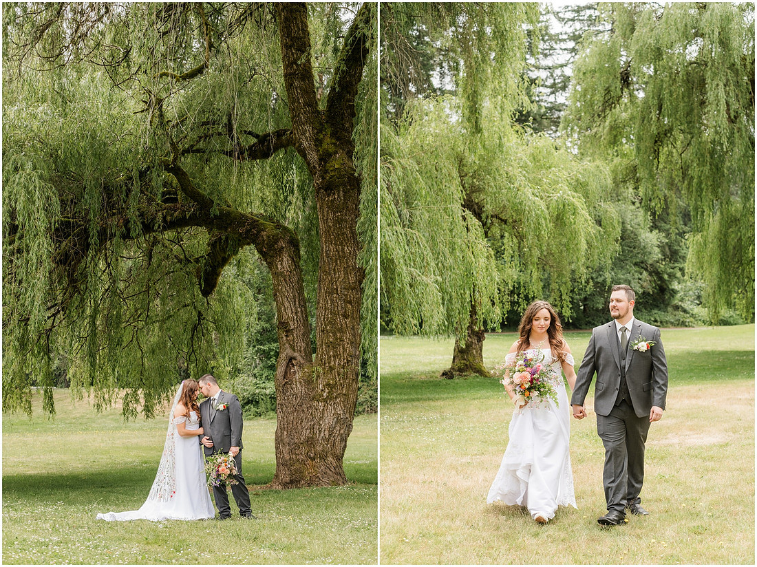 "Battleground Wa wedding", "Battleground wedding photographer", "Lewisville Park wedding", "Wildflower decor wedding", "Amanda and Bryan Photography", "Southwest Washington Wedding photographer"
