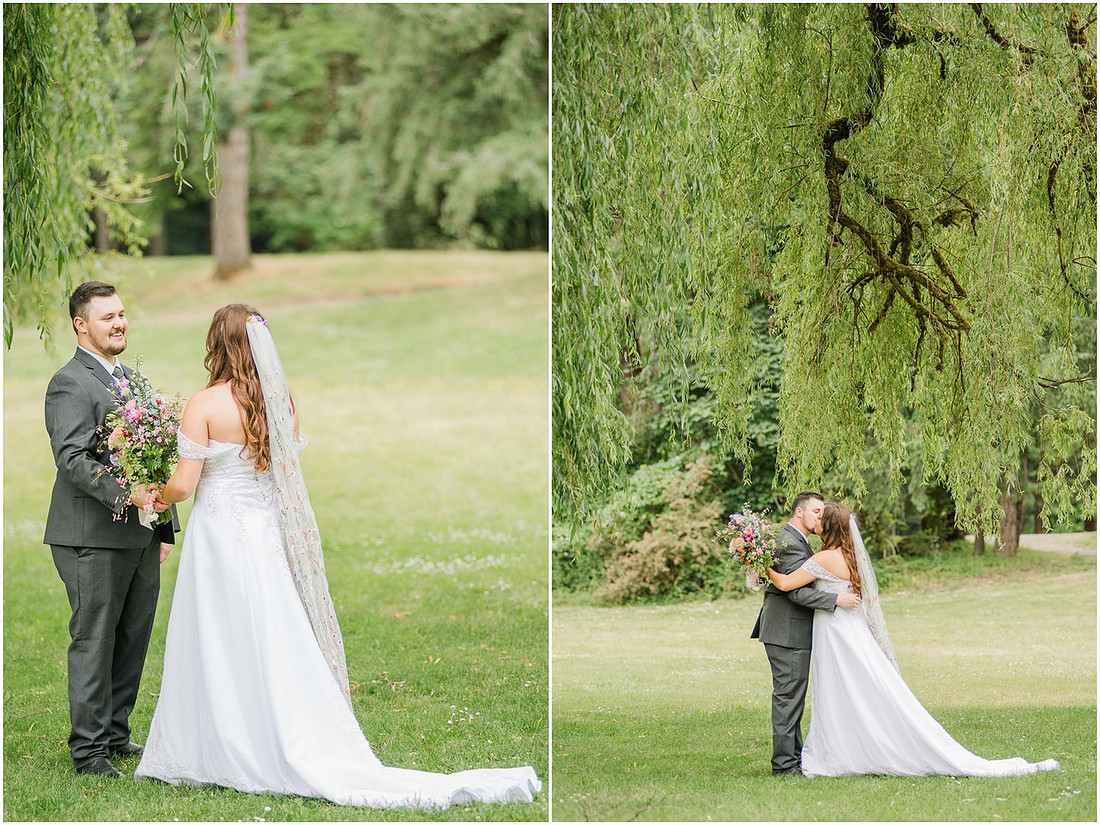 "Battleground Wa wedding", "Battleground wedding photographer", "Lewisville Park wedding", "Wildflower decor wedding", "Amanda and Bryan Photography", "Southwest Washington Wedding photographer"